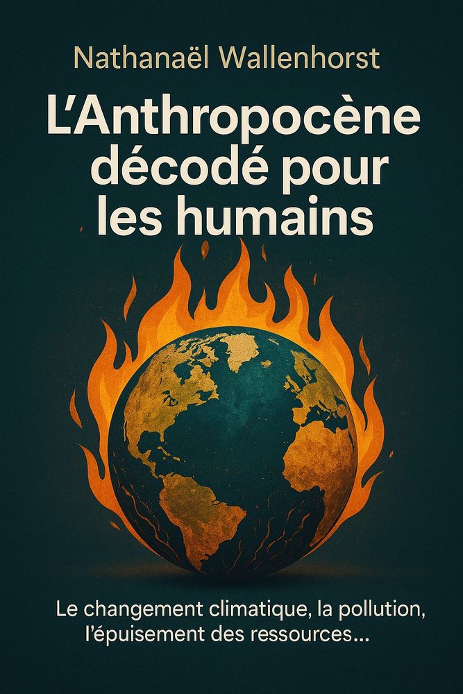 Couverture de 'Lanthropocene decode pour les humains'