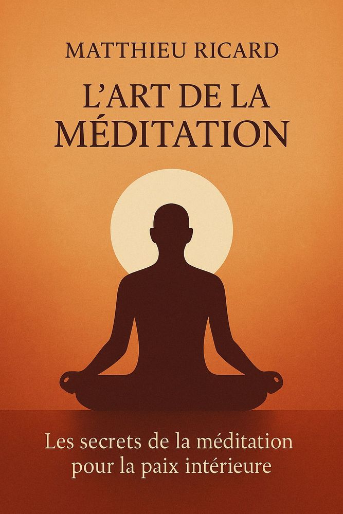 Couverture de 'Lart de la meditation'