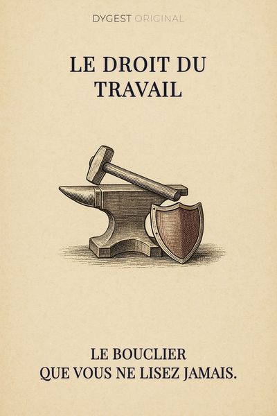 Couverture de 'Le droit du travail'