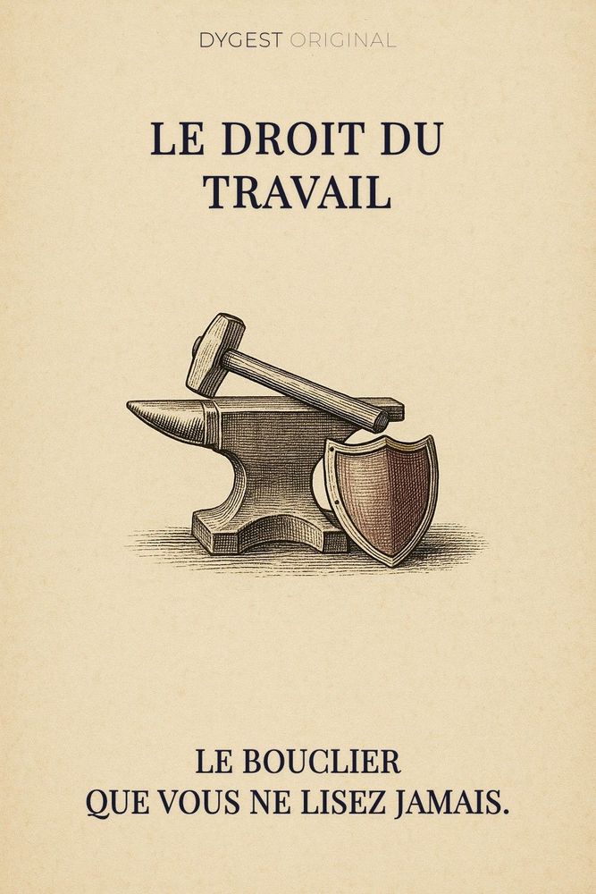 Couverture de 'Le droit du travail'