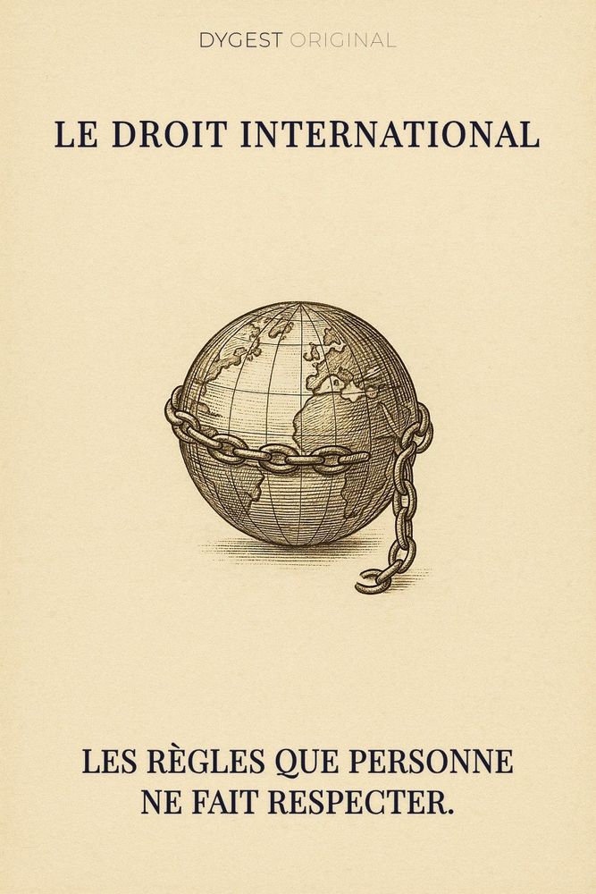 Couverture de 'Le droit international'