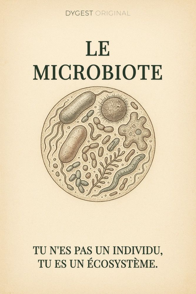 Couverture de 'Le microbiote'