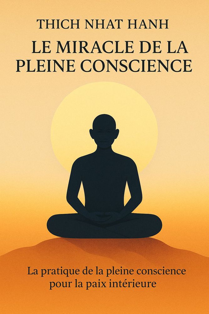 Couverture de 'Le miracle de la pleine conscience'