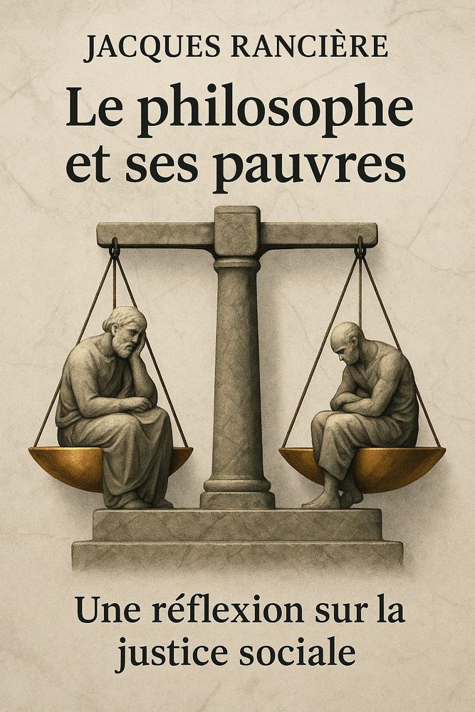 Couverture de 'Le philosophe et ses pauvres'