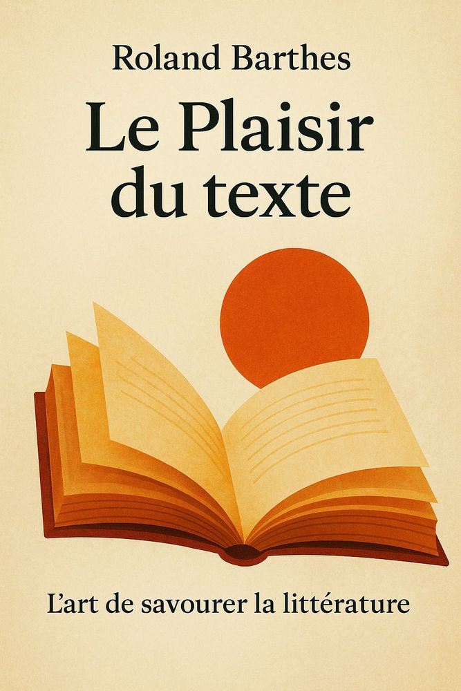 Couverture de 'Le plaisir du texte'