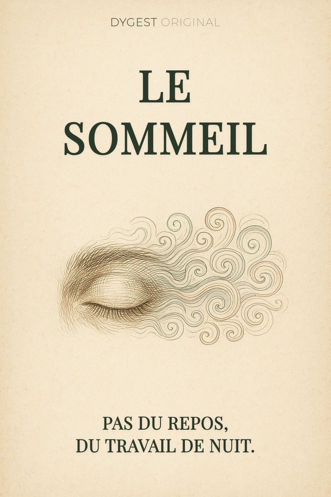 Couverture de 'Le sommeil'