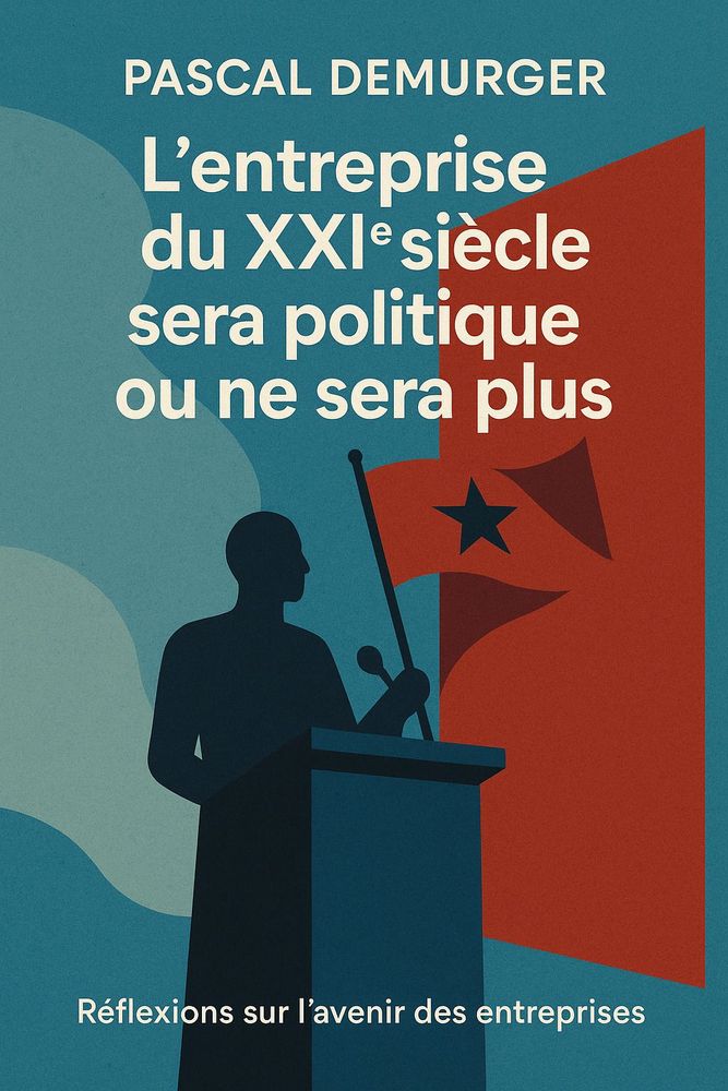 Couverture de 'Lentreprise du xxie siecle sera politique ou ne sera plus'