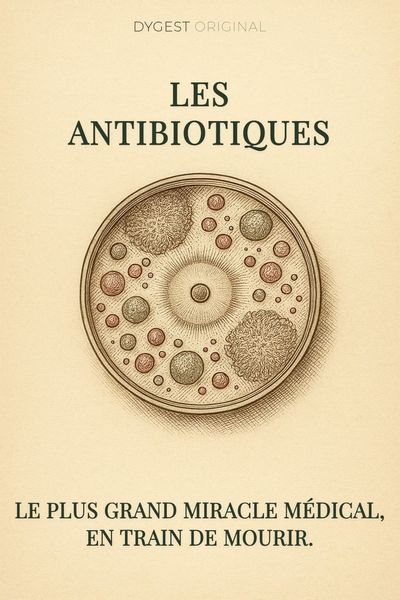 Couverture de 'Les antibiotiques'