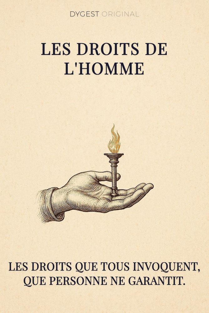 Couverture de 'Les droits de lhomme'