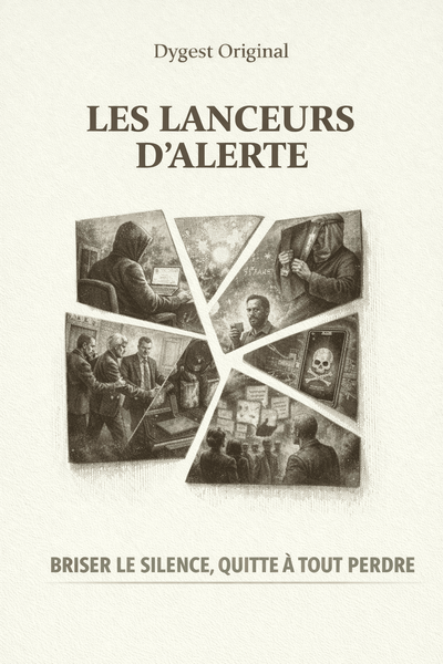 Couverture de 'Les lanceurs dalerte'