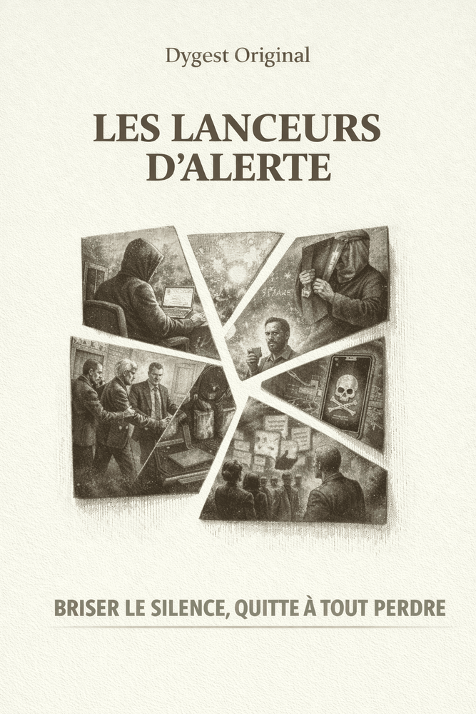 Couverture de 'Les lanceurs dalerte'