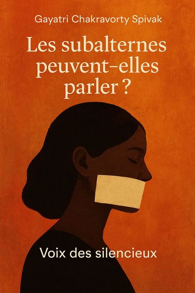 Couverture de 'Les subalternes peuvent elles parler'