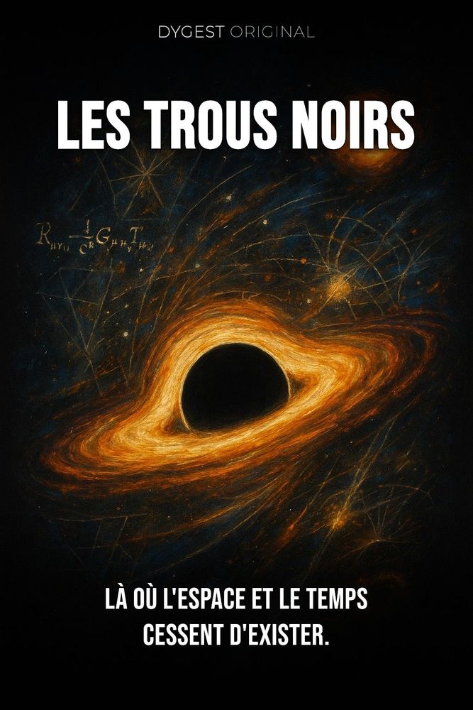 Couverture de 'Les trous noirs'