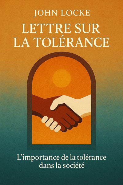 Couverture de 'Lettre sur la tolerance'