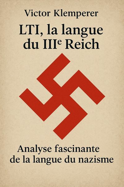 Couverture de 'Lti la langue du iiie reich'