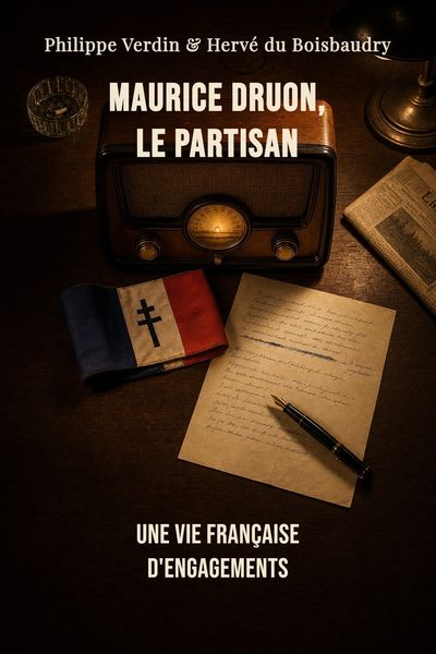 Couverture de 'Maurice druon le partisan'