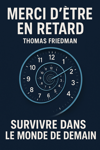 Couverture de 'Merci detre en retard'
