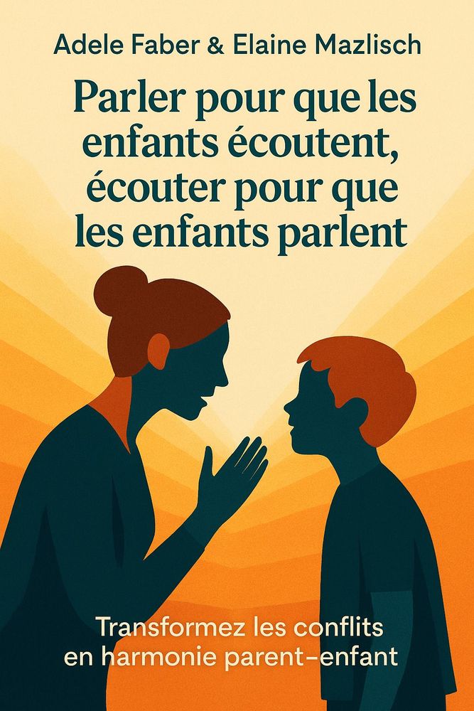 Couverture de 'Parler pour que les enfants ecoutent ecouter pour que les enfants parlent'