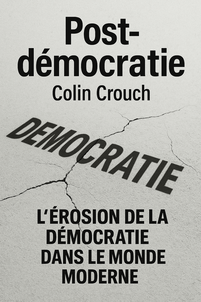 Couverture de 'Post democratie'