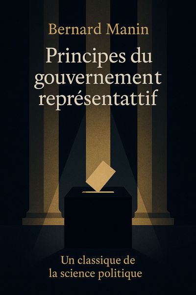 Couverture de 'Principes du gouvernement representatif'