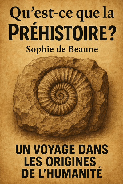 Couverture de 'Quest ce que la prehistoire'