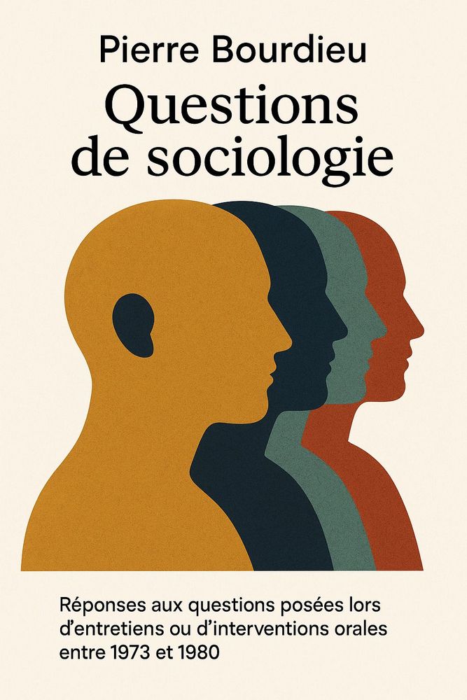 Couverture de 'Questions de sociologie'