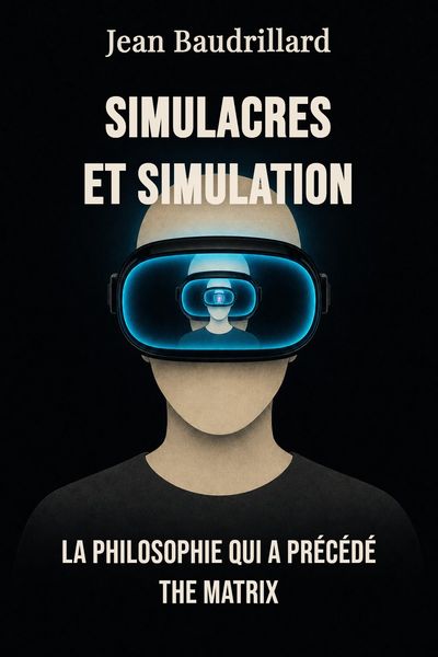 Couverture de 'Baudrillard simulacres et simulation'