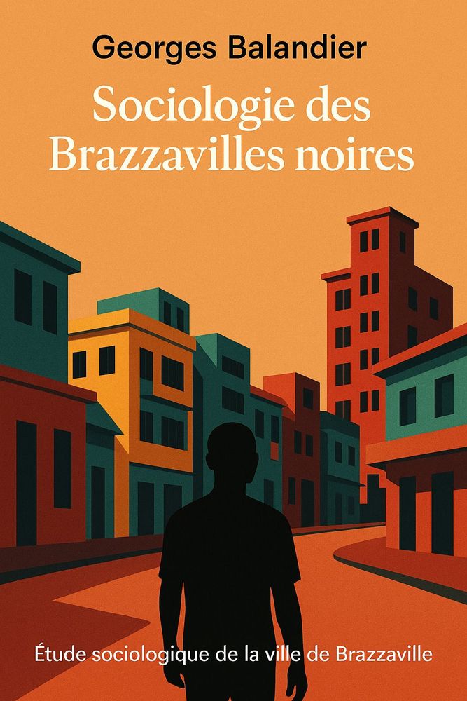 Couverture de 'Sociologie des brazzavilles noires'