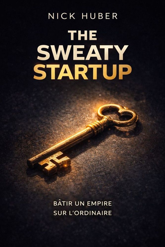 Couverture de 'The sweaty startup'