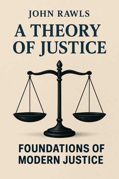 Cover of 'A theory of justice'