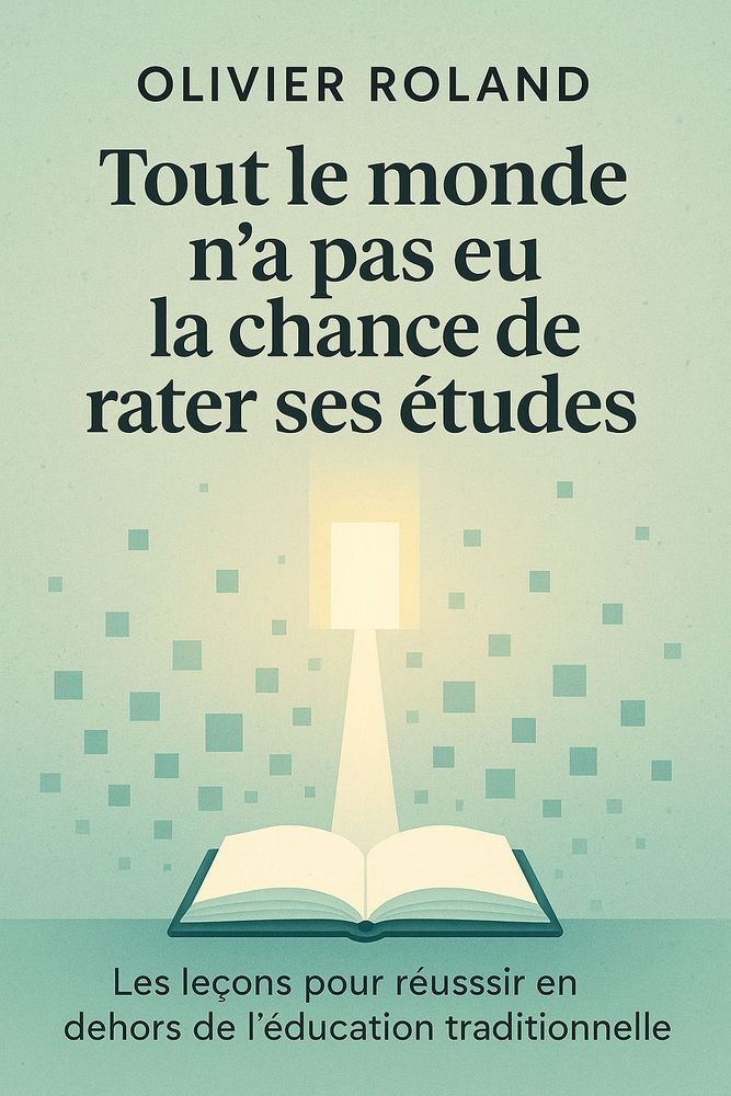 Couverture de 'Tout le monde na pas eu la chance de rater ses etudes'