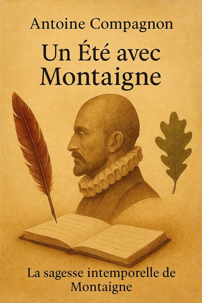 Couverture de 'Un ete avec montaigne'