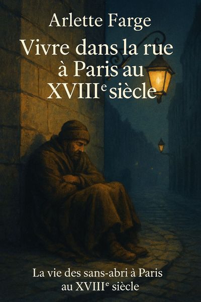 Couverture de 'Vivre dans la rue a paris au xviiie siecle'