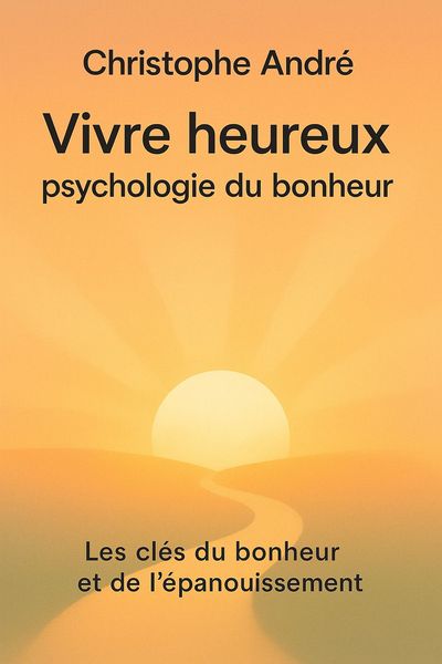Couverture de 'Vivre heureux psychologie du bonheur'