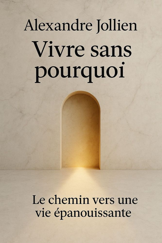 Couverture de 'Vivre sans pourquoi'